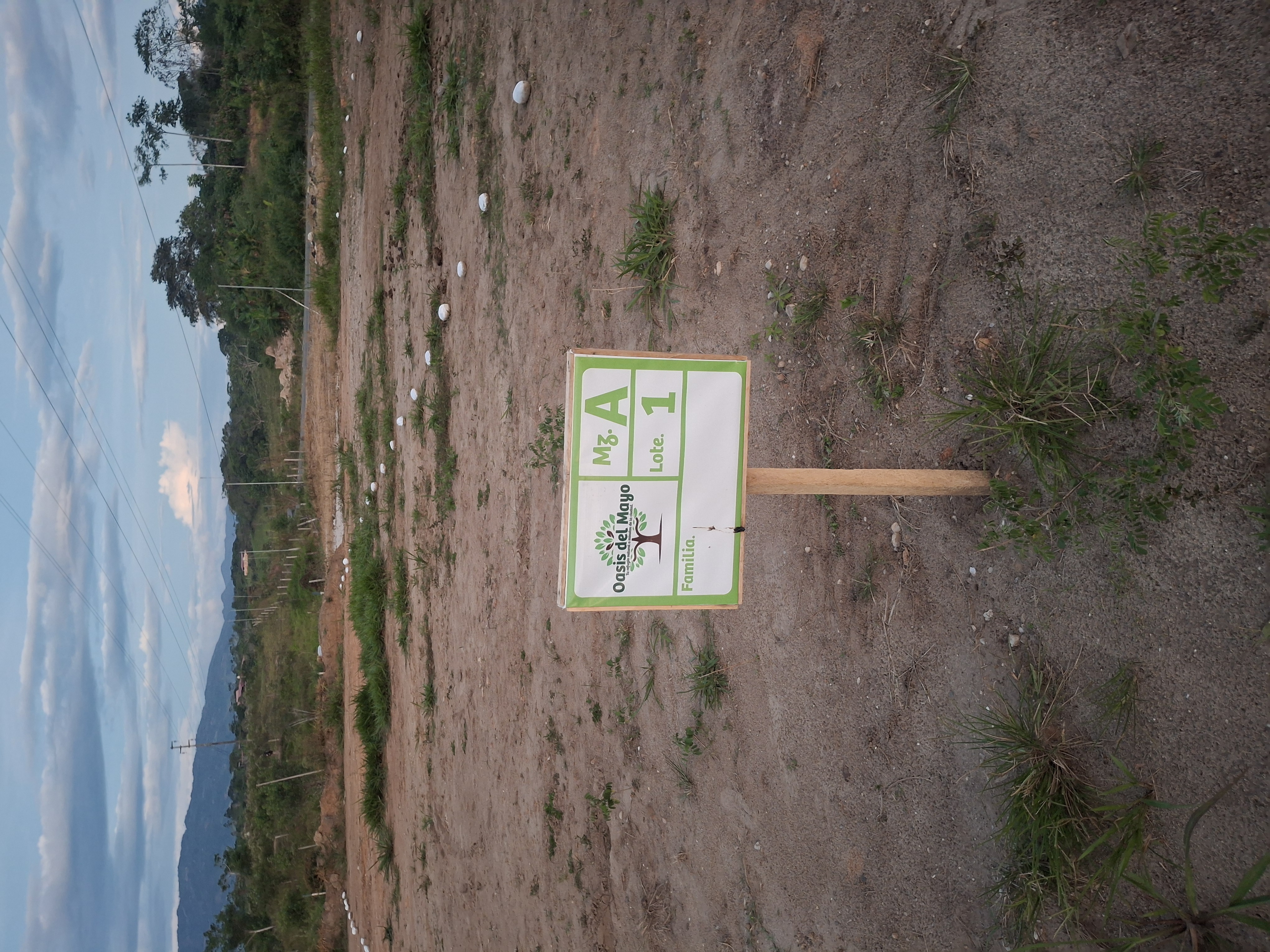 OASIS DEL MAYO Mz. A Lt. 01
