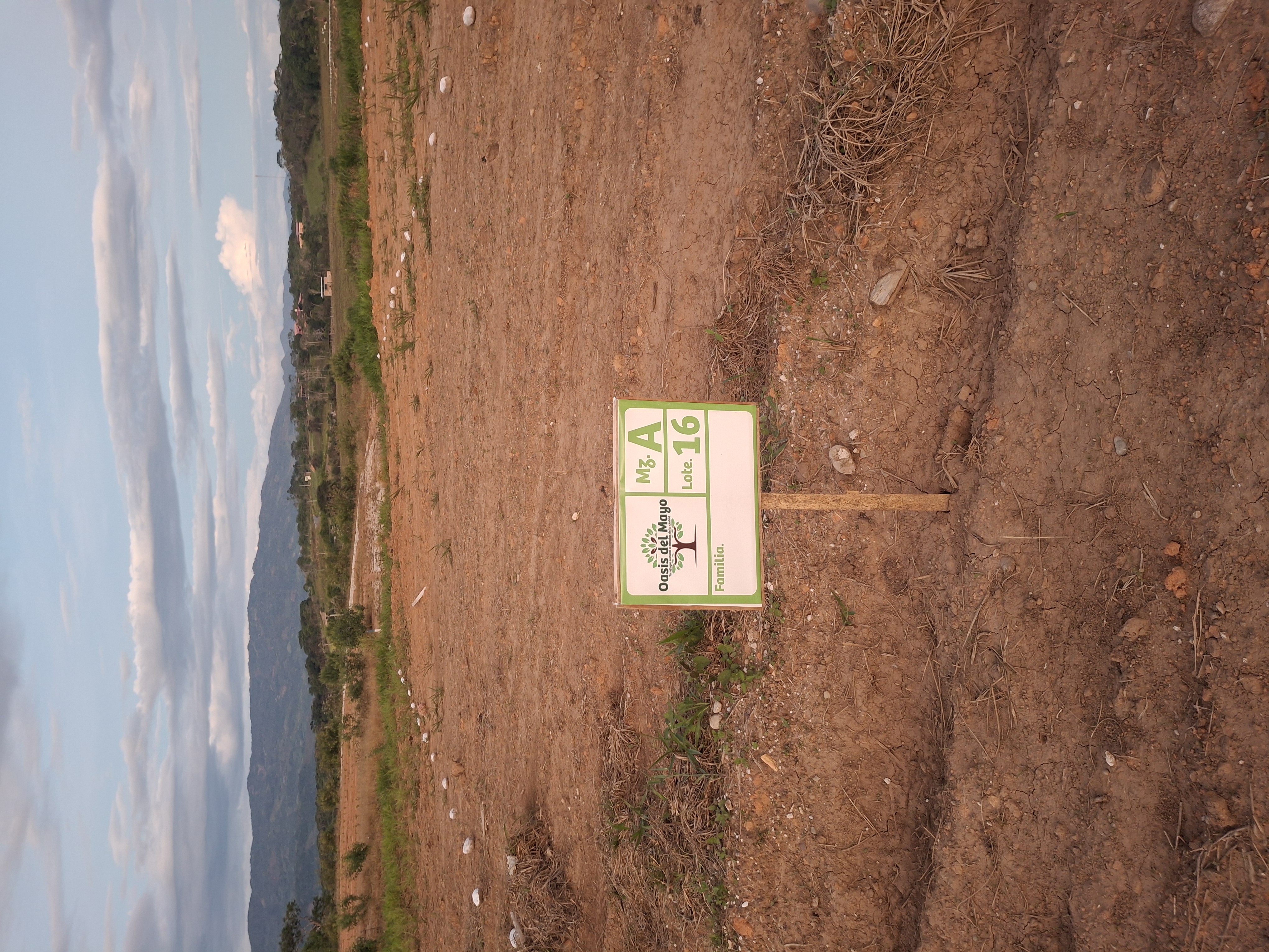 OASIS DEL MAYO Mz. A Lt. 16