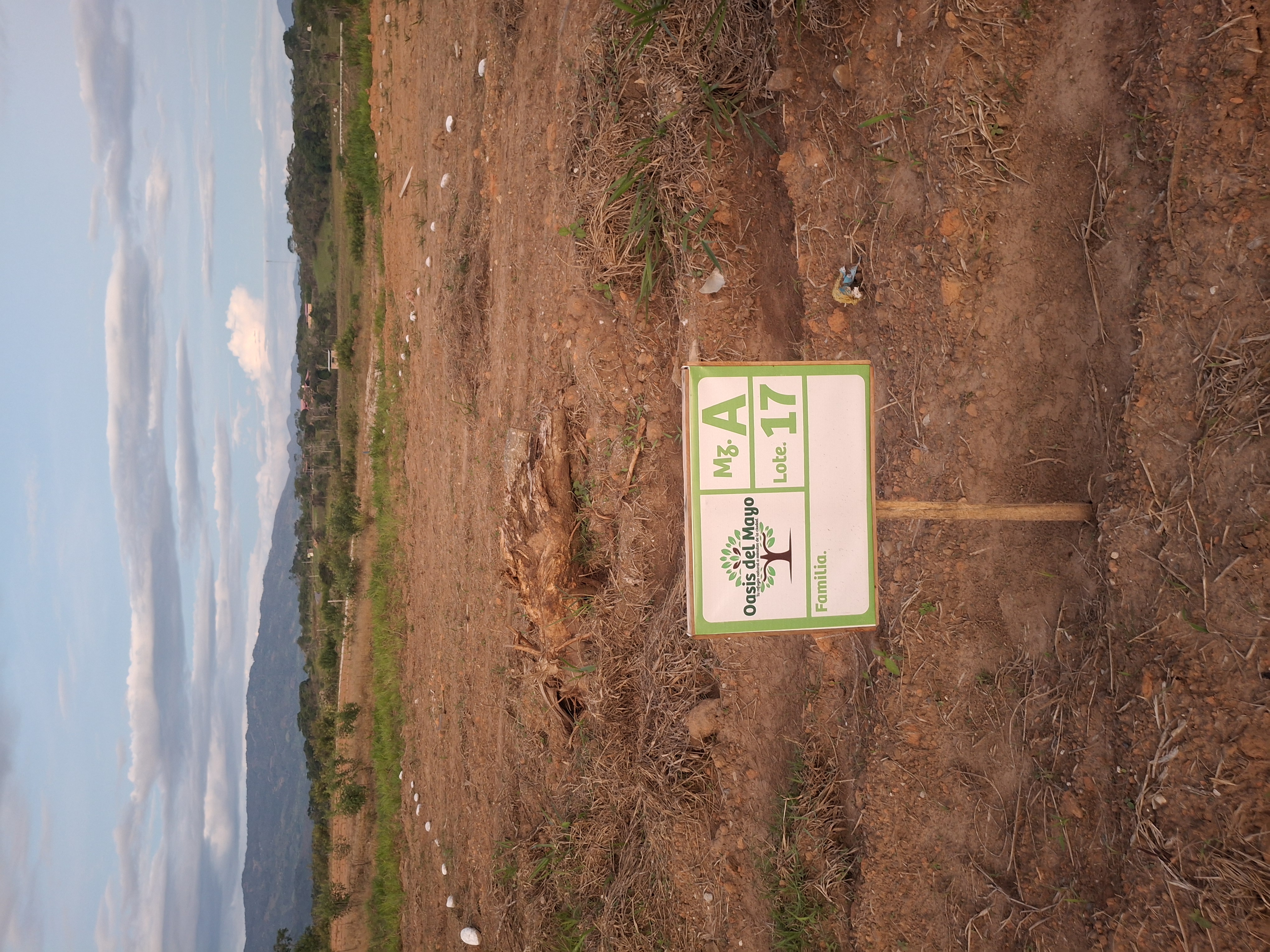 OASIS DEL MAYO Mz. A Lt. 17