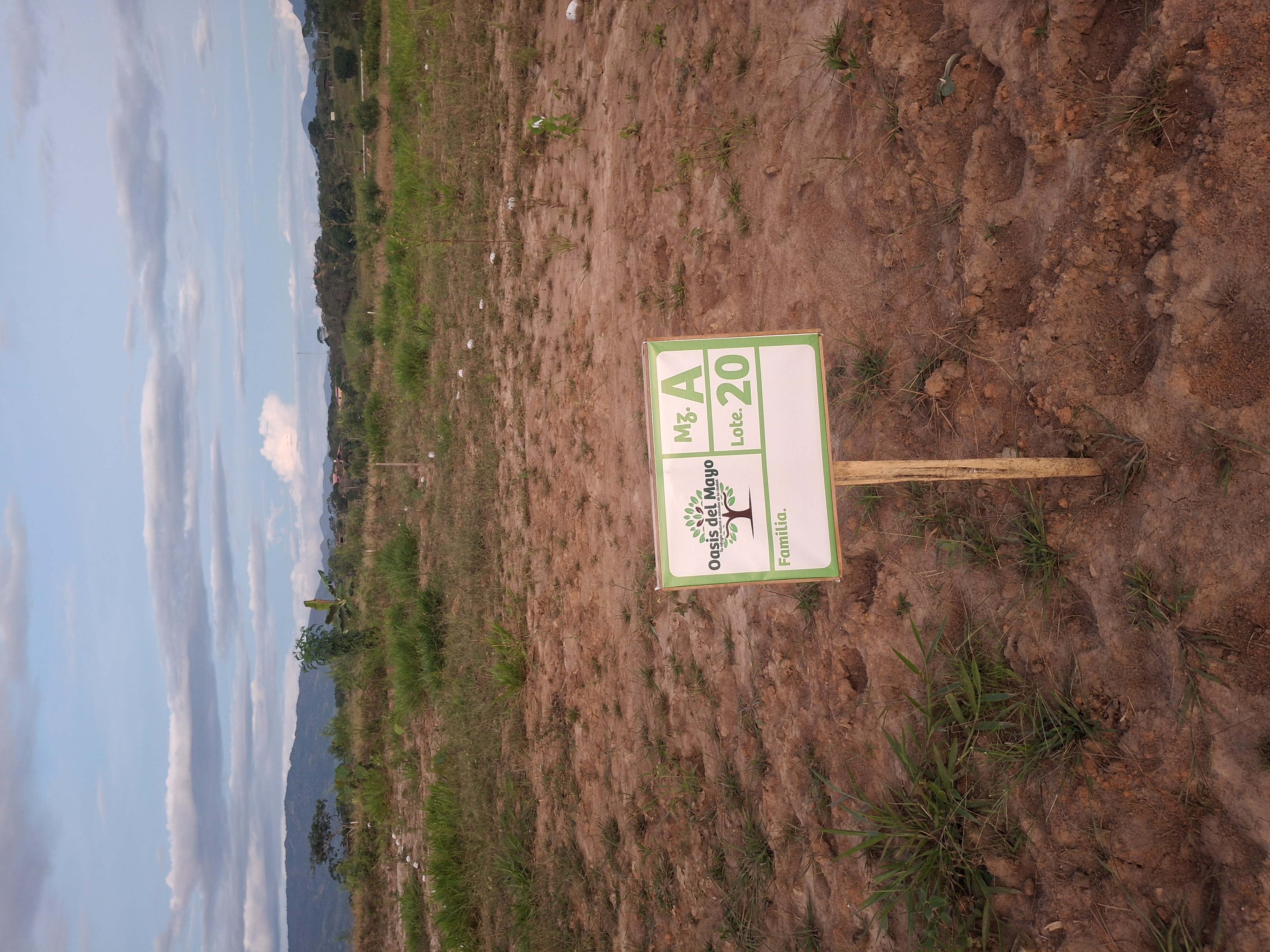 OASIS DEL MAYO Mz. A Lt. 20