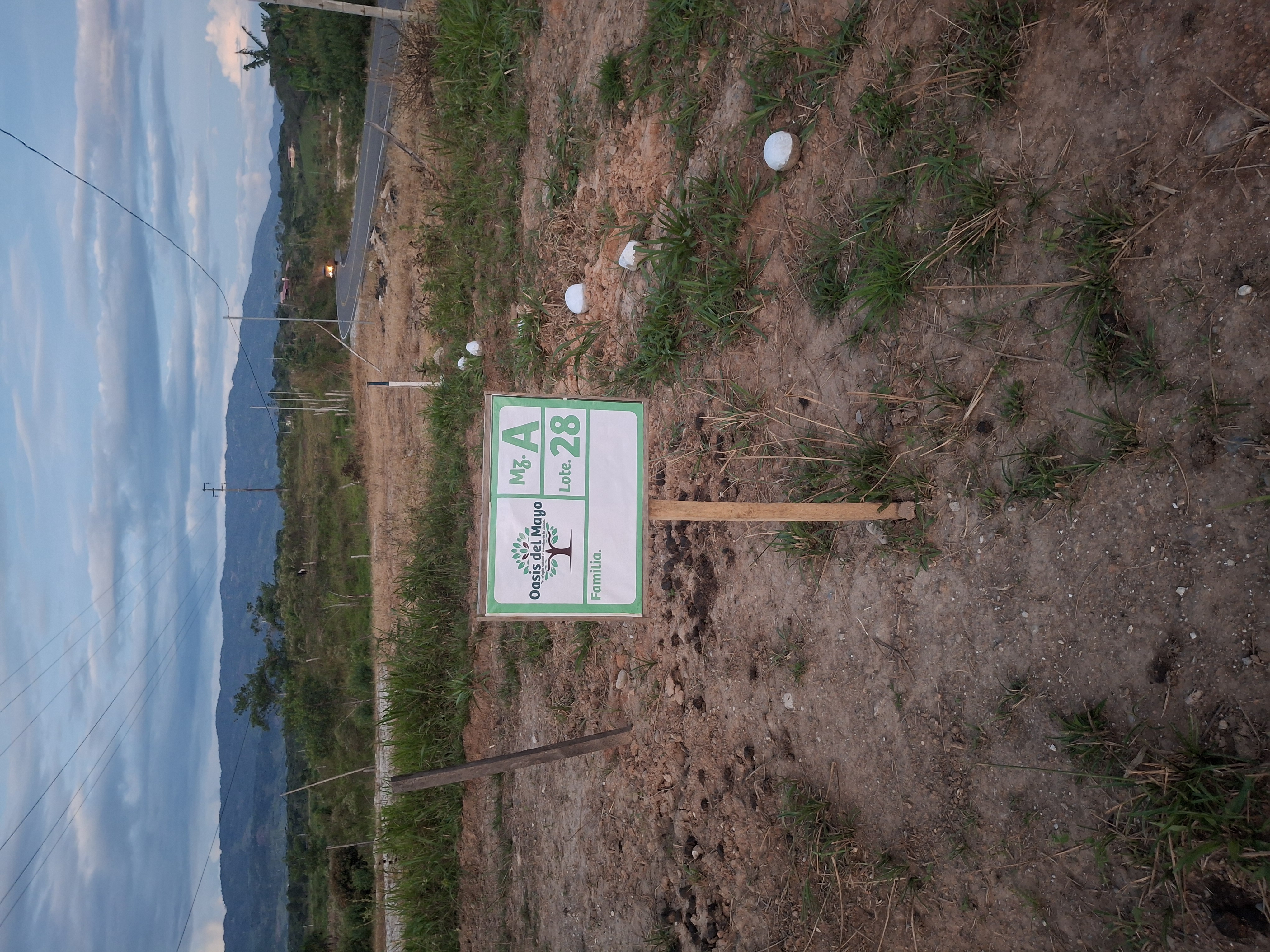 OASIS DEL MAYO Mz. A Lt. 28